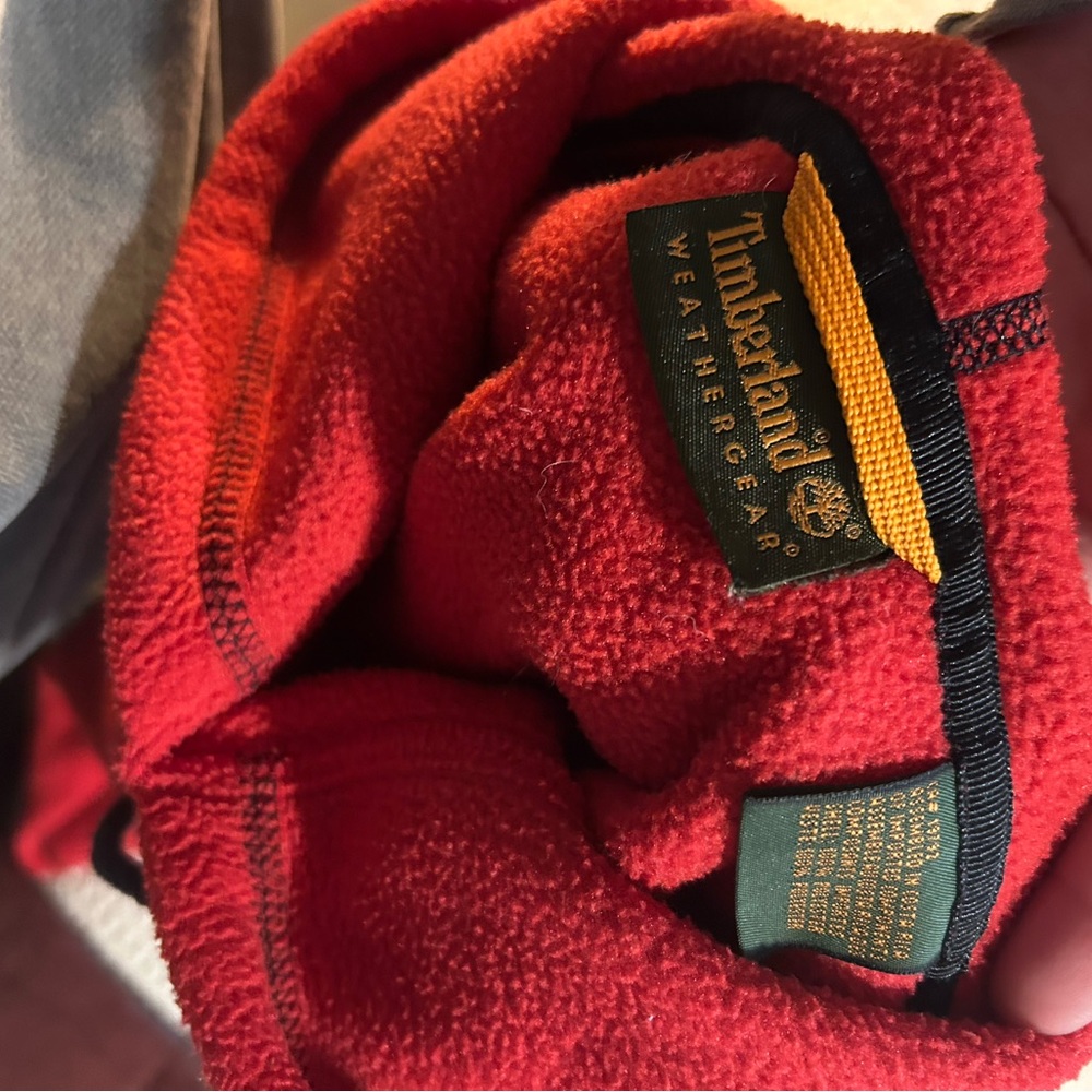 Vintage 90’s Timberland Fleece Hoodie View 2